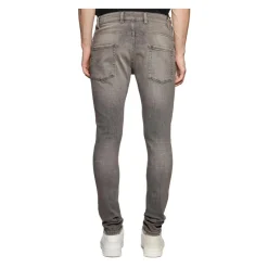 Jeans^REPRESENT Ripped Skinny Fit Jeans Grå