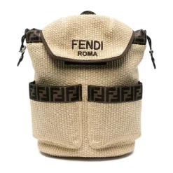 Tasker<Fendi Riso Kids Rygsæk Brun