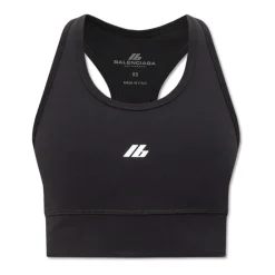 T-Shirts & Toppe<Balenciaga Ærmeløs Crop Top Sort