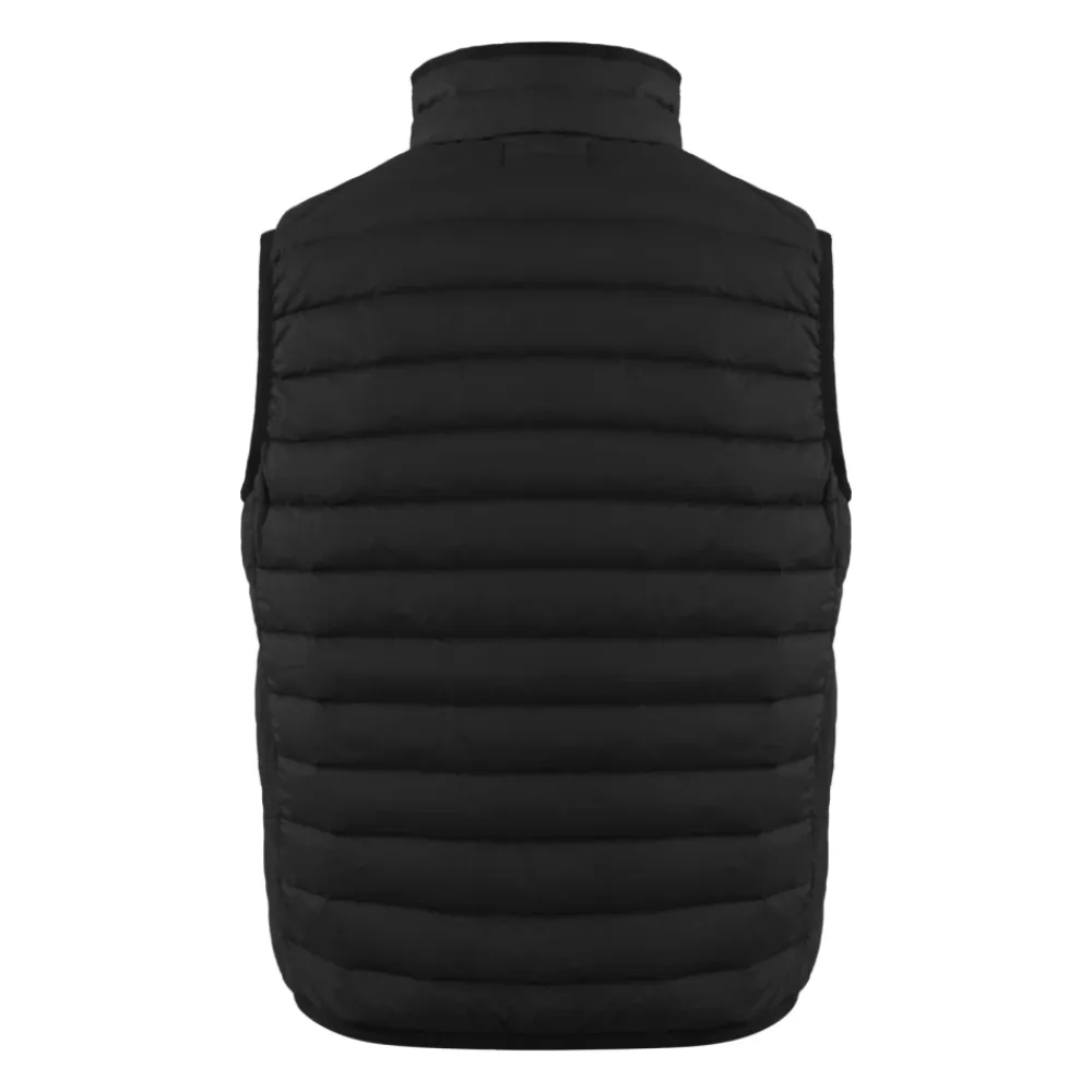Jakker<Stone Island Ærmeløs Realdown Jakke Sort