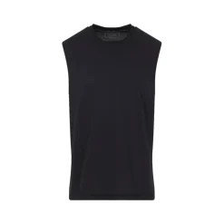T-Shirts & Toppe<Y-3 Ærmeløs T-shirt med Rund Hals Sort