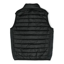 Jakker<Stone Island Ærmeløs Vatteret Vest Sort