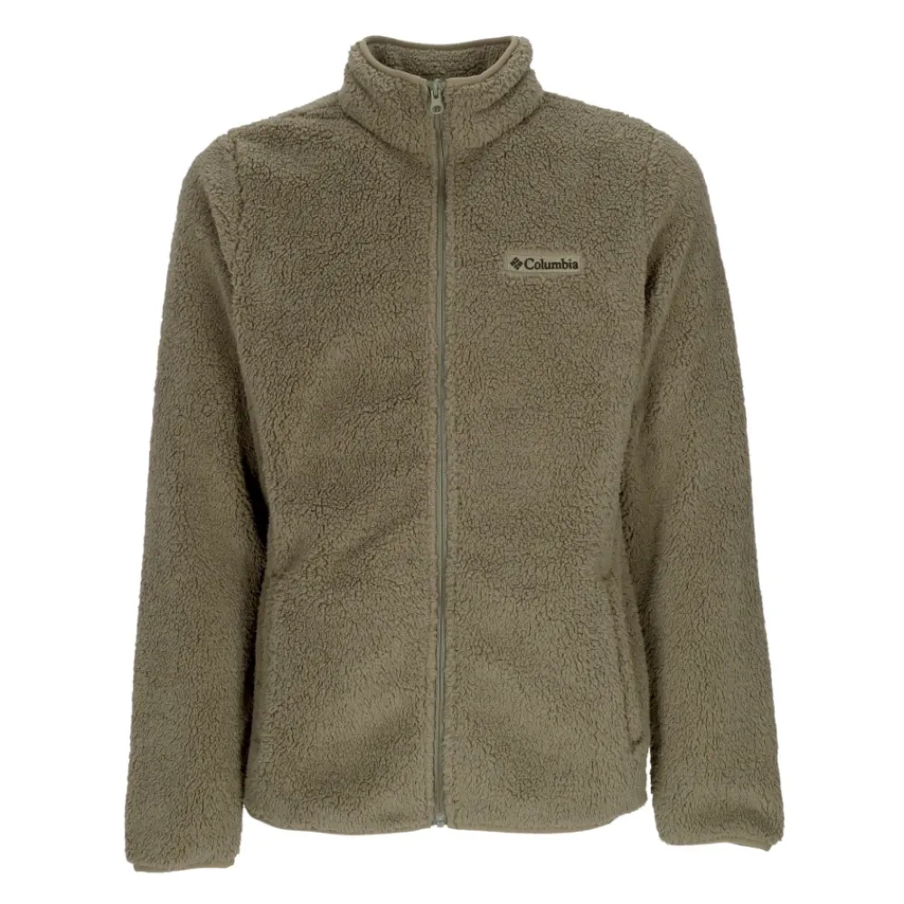 Fleece^Columbia Robust Sherpa Jakke Sten Bjørn Grøn