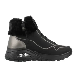 Støvler^Skechers Robuste Vinterstøvler Sort