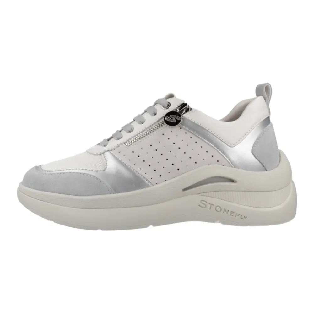 Sneakers^STONEFLY ROCHA 9 Velour/Tex Hvid