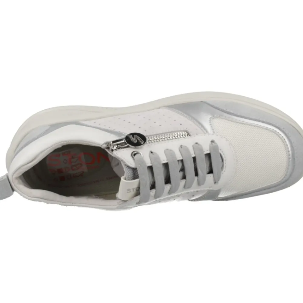 Sneakers^STONEFLY ROCHA 9 Velour/Tex Hvid
