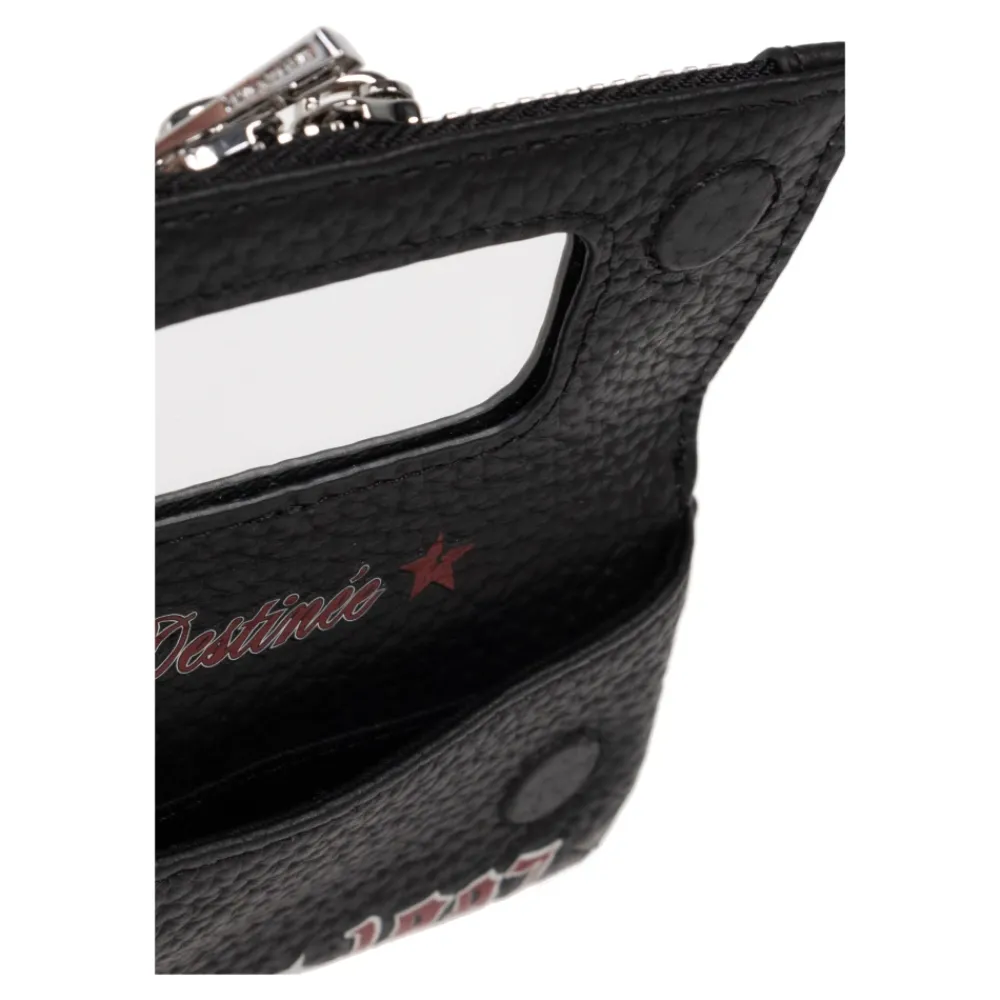 Tilbehør Til Tasker^Zadig & Voltaire ROCK Leather Tag Sort