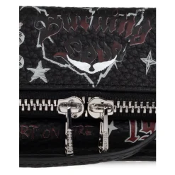 Tilbehør Til Tasker^Zadig & Voltaire ROCK Leather Tag Sort