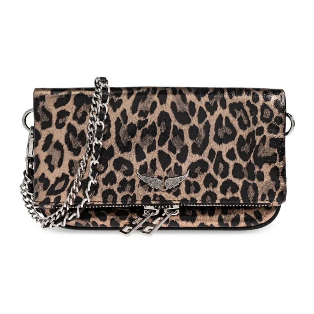 Skuldertasker^Zadig & Voltaire Rock Nano Skuldertaske Brun