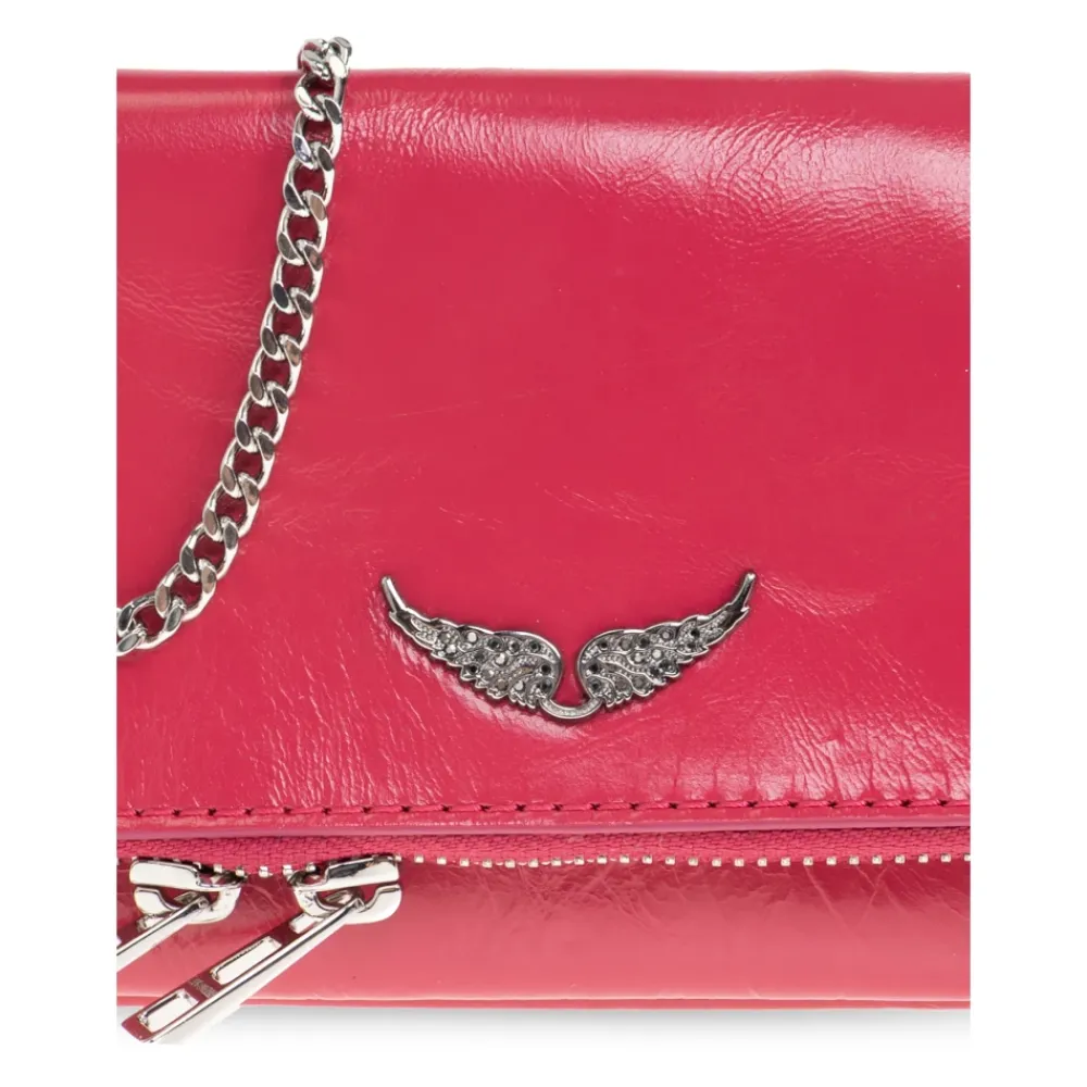 Skuldertasker<Zadig & Voltaire Rock Nano Skuldertaske Pink