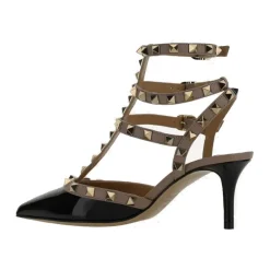 Pumps|Stiletter^Valentino Garavani Rockstud Ankelrem Pumps Sort