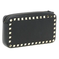 Clutch<Valentino Garavani Rockstud Clutch Sort