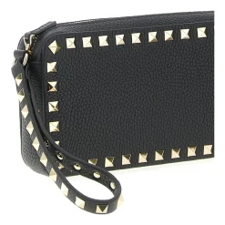 Clutch<Valentino Garavani Rockstud Clutch Sort