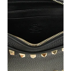 Clutch<Valentino Garavani Rockstud Clutch Sort