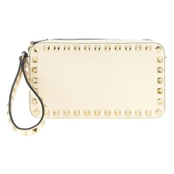 Clutch<Valentino Garavani Rockstud Clutch Hvid