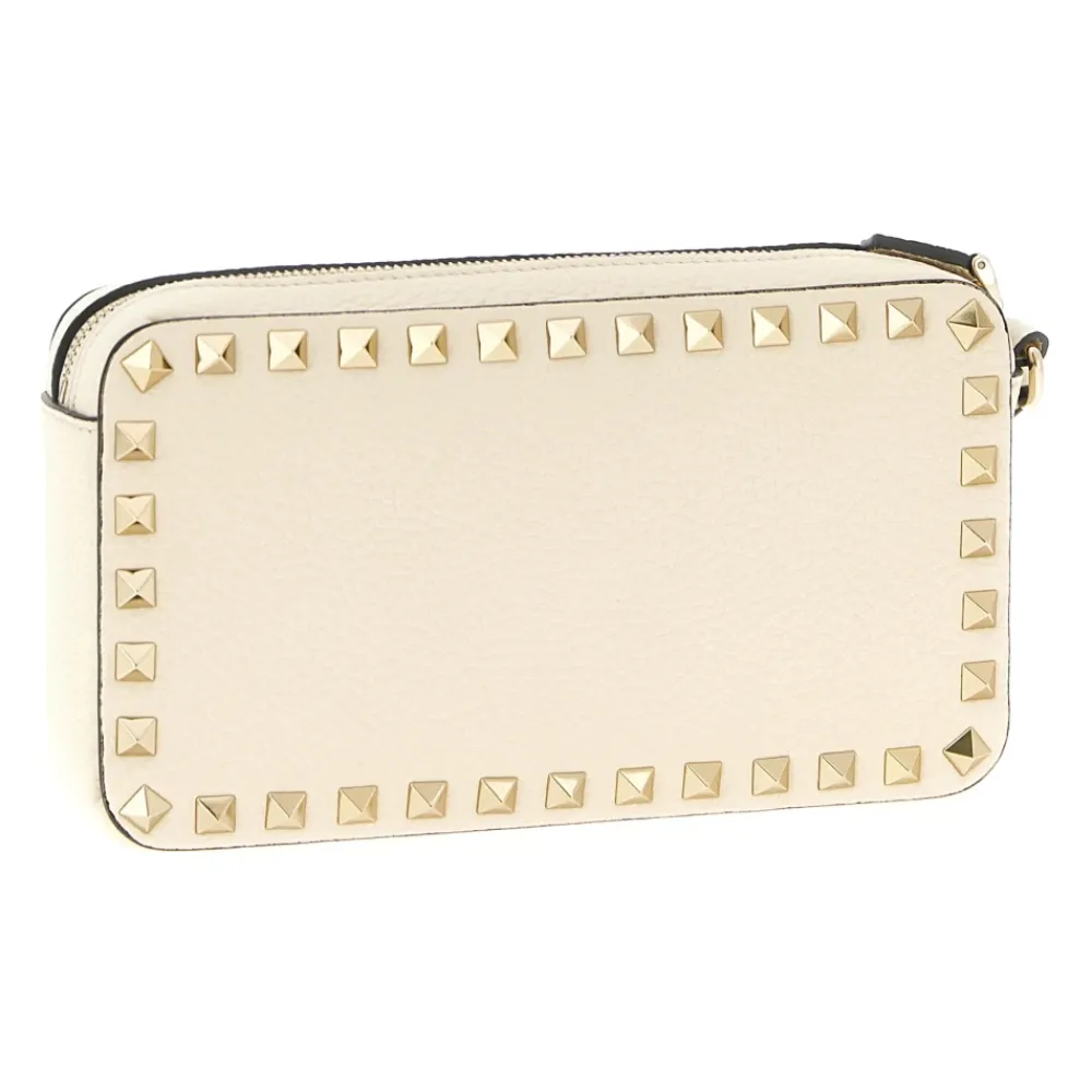 Clutch<Valentino Garavani Rockstud Clutch Hvid