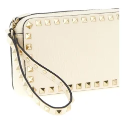 Clutch<Valentino Garavani Rockstud Clutch Hvid