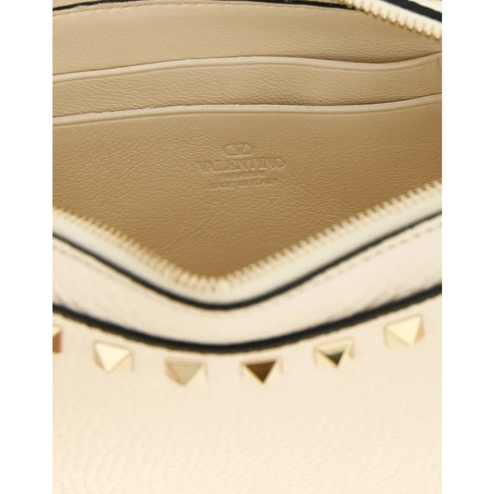 Clutch<Valentino Garavani Rockstud Clutch Hvid
