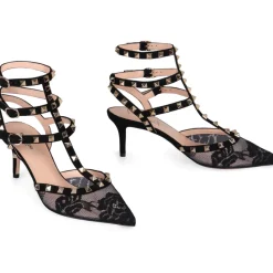 Pumps^Valentino Garavani Rockstud Lace Pump Sort