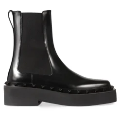 Chelsea Boots<Valentino Garavani Rockstud M-Way Chelsea Boots Sort