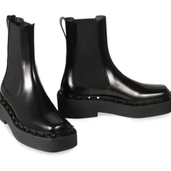 Chelsea Boots<Valentino Garavani Rockstud M-Way Chelsea Boots Sort