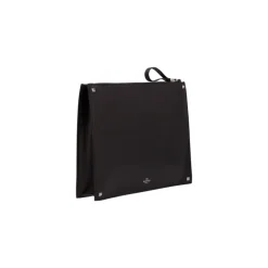Clutch^Valentino Garavani Rockstud VLTN Logo Printed Clutch Taske Sort