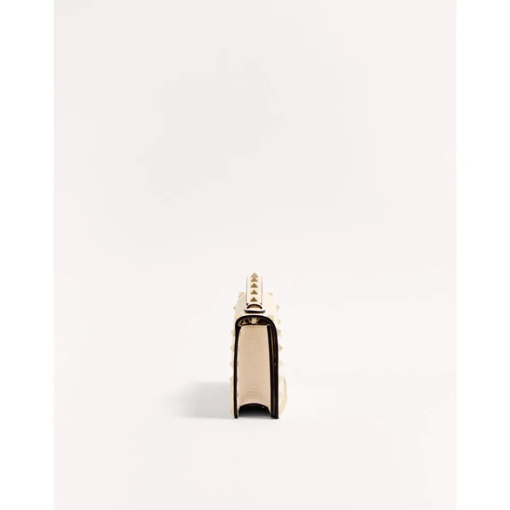 Håndtasker<Valentino Garavani Rockstud Wallet With Chain Pink