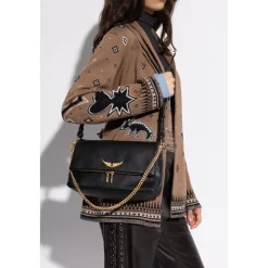 Skuldertasker^Zadig & Voltaire Rocky II Skuldertaske Sort