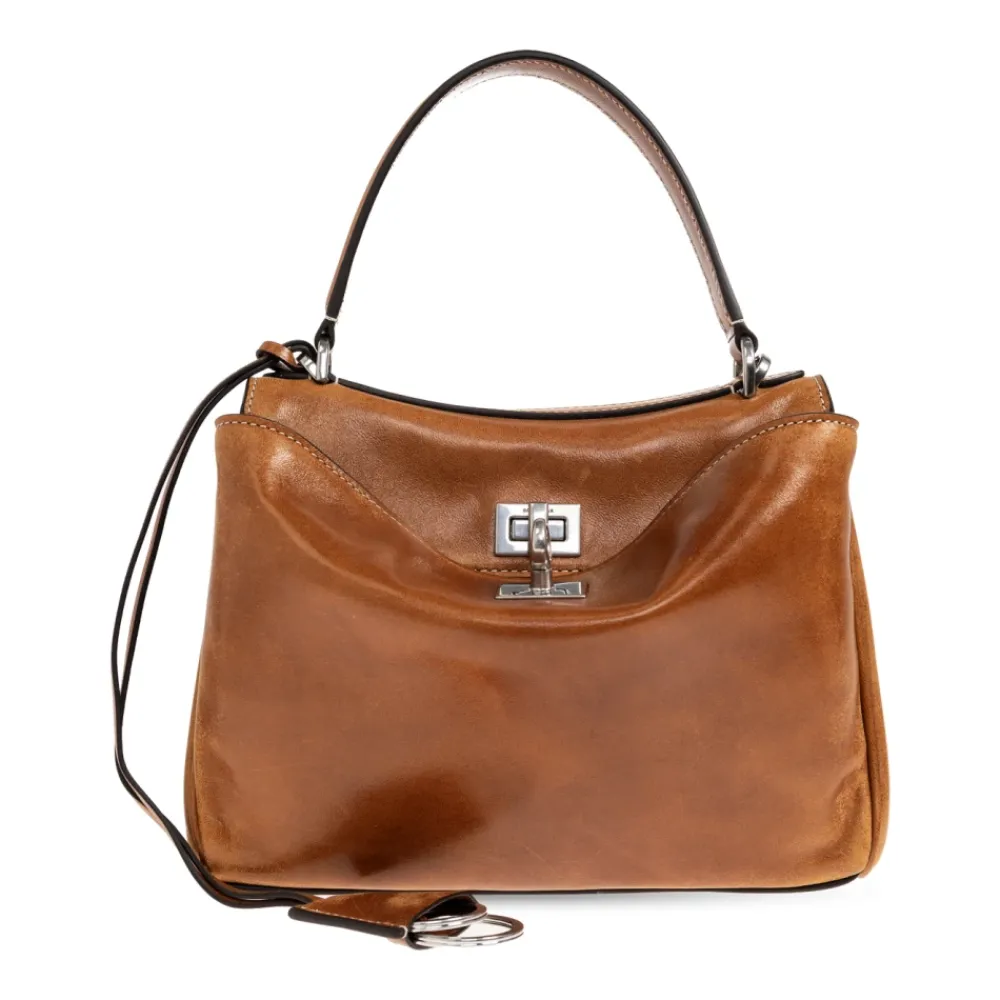 Håndtasker^Balenciaga Rodeo Mini Håndtaske Brun