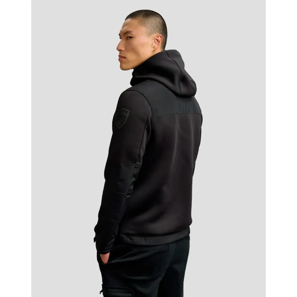 Træningsjakker^Blauer Rodman Scuba Multi-Pocket Sweatshirt Sort