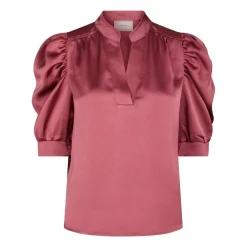 Bluser & Skjorter^Neo Noir Roella Heavy Sateen Blouse Pink