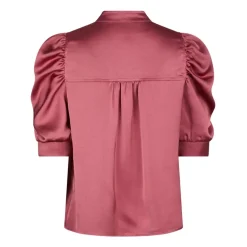 Bluser & Skjorter^Neo Noir Roella Heavy Sateen Blouse Pink