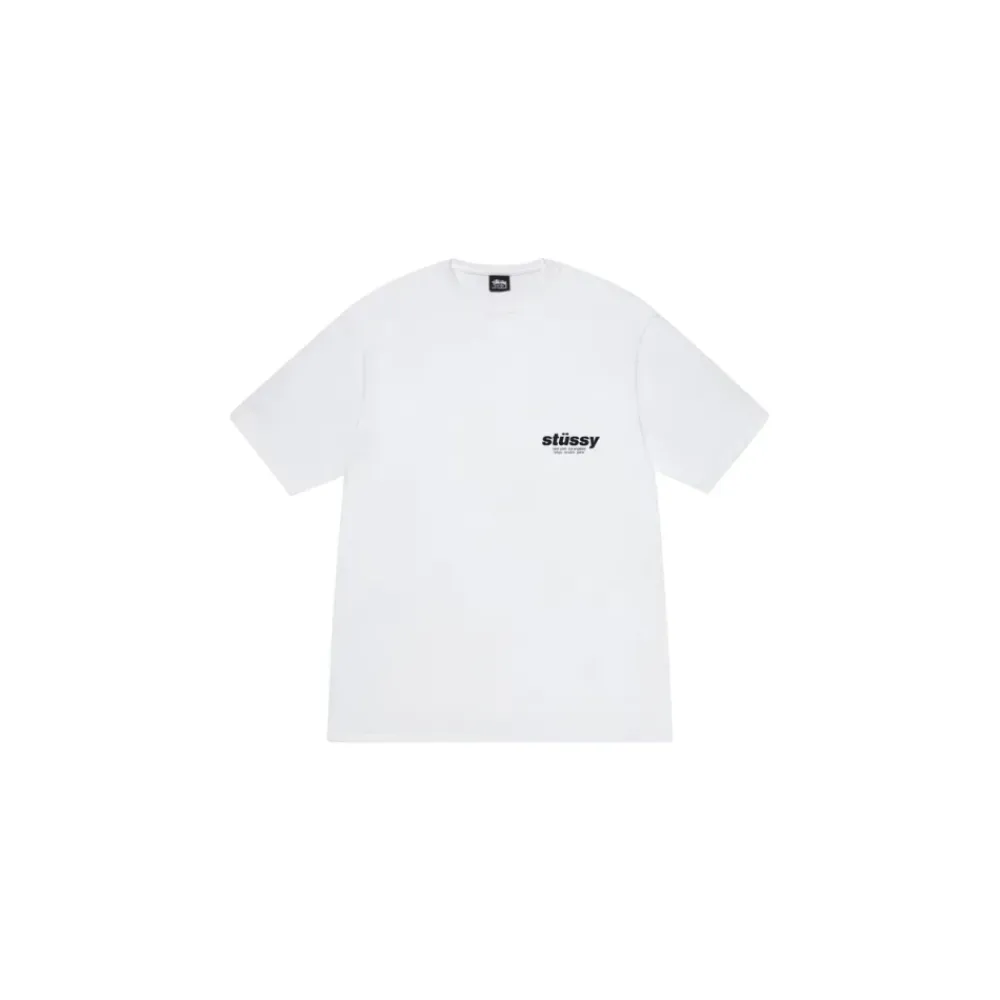 T-Shirts<Stüssy Rollers Tee Hvid