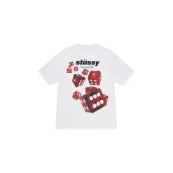 T-Shirts<Stüssy Rollers Tee Hvid