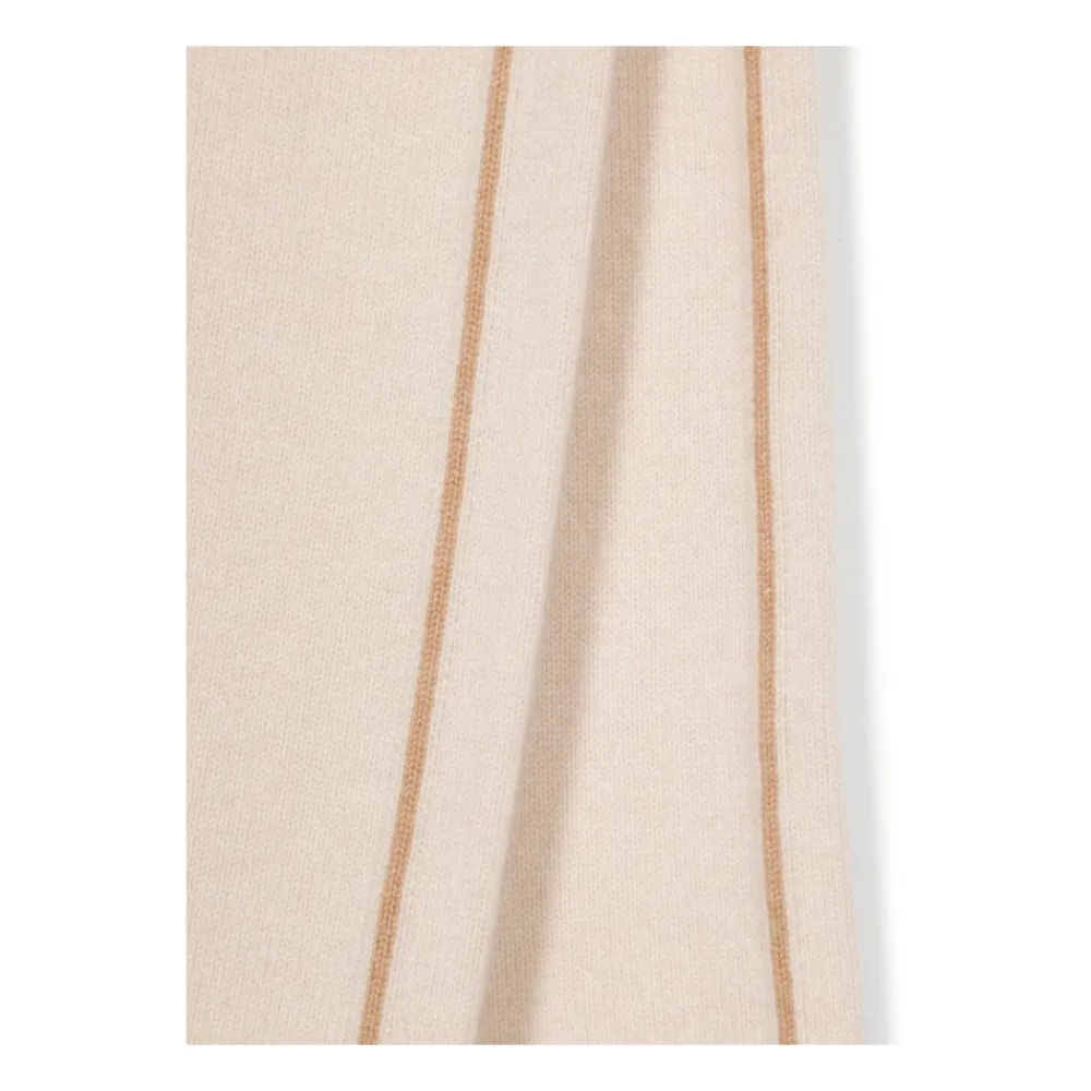Halstørklæder Og Tørklæder^Fendi Roma Linen Scarf Beige