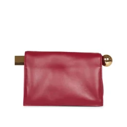 Clutch<Jacquemus Rond Carré Clutch Rød