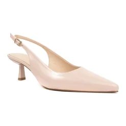 Pumps|Stiletter<Sergio Moretti Rosa Klassiske Mid-Hæl Pumps Pink