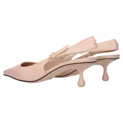 Pumps|Stiletter<Jimmy Choo Rosa Læder Højhælede Sandaler Pink
