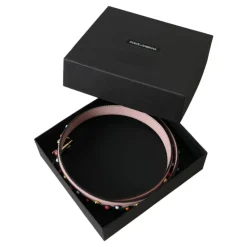Tilbehør Til Tasker^Dolce & Gabbana Rosa Læder Skuldertaske Tilbehør Multifarvet