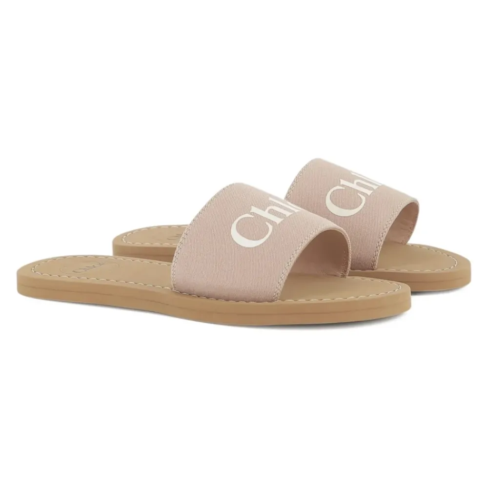Sandaler^Chloé Rosa Sandaler med Fåreskind Foring Pink