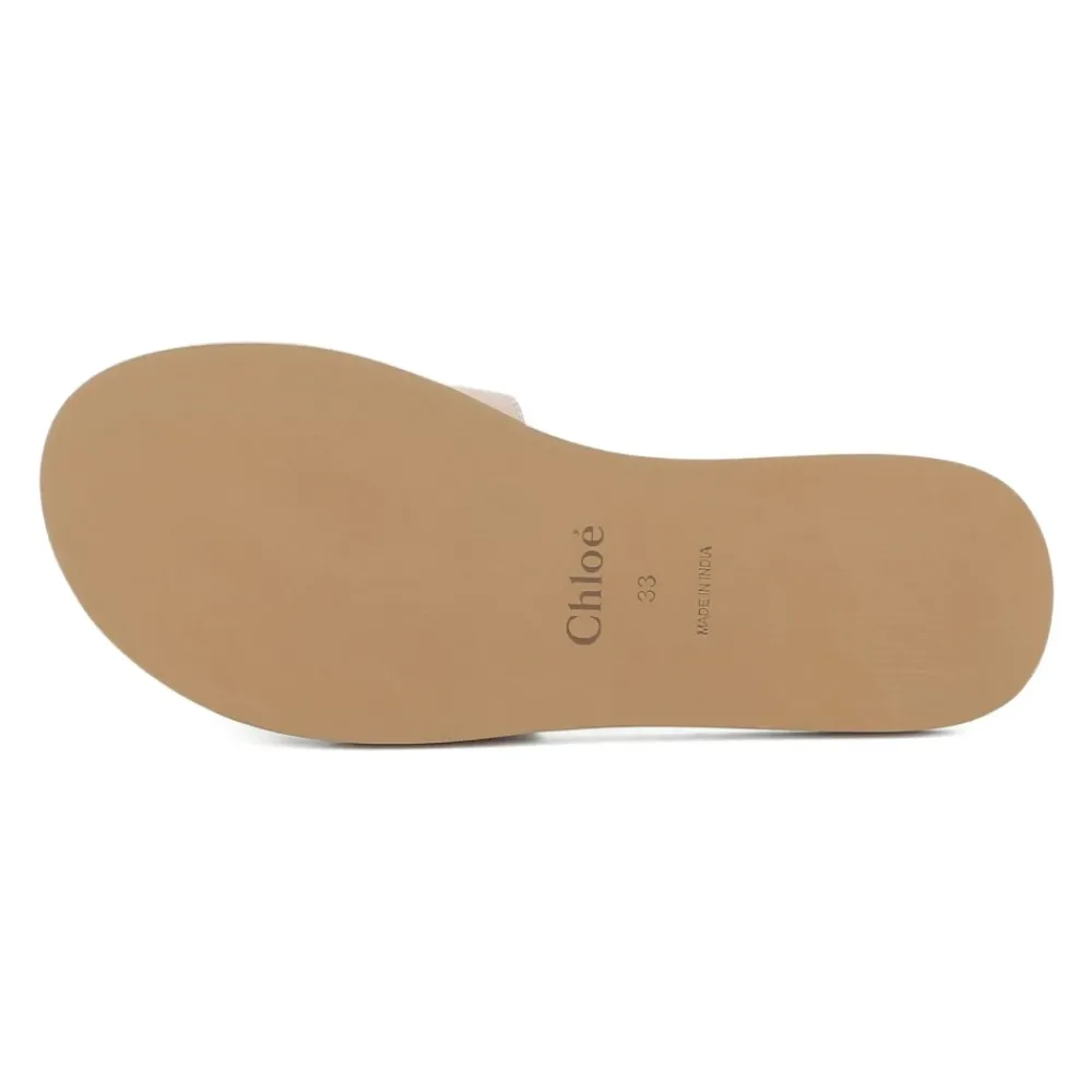 Sandaler^Chloé Rosa Sandaler med Fåreskind Foring Pink