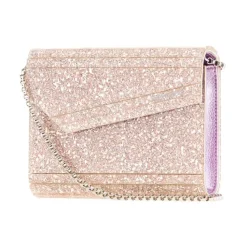 Clutch^Jimmy Choo Rosa Tasker Samling Pink