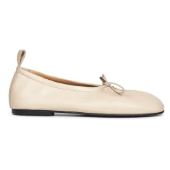 Ballerina Sko<ALOHAS Rosalind Læder Ballerinaer Hvid