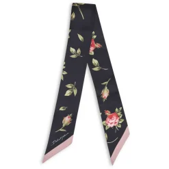 Tørklæder^Dolce & Gabbana Rose Bouquet-Print Silk Twill Bandeau Multifarvet