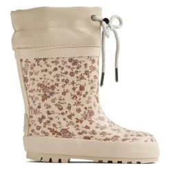 Gummistøvler<Wheat Rose Flowers Gummistøvler Thermo Print Pink