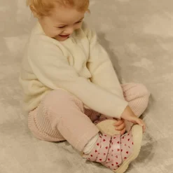 Støvler<Angulus Rose Hearts Vinterstøvle med Velcro Pink