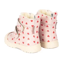 Støvler<Angulus Rose Hearts Vinterstøvle med Velcro Pink