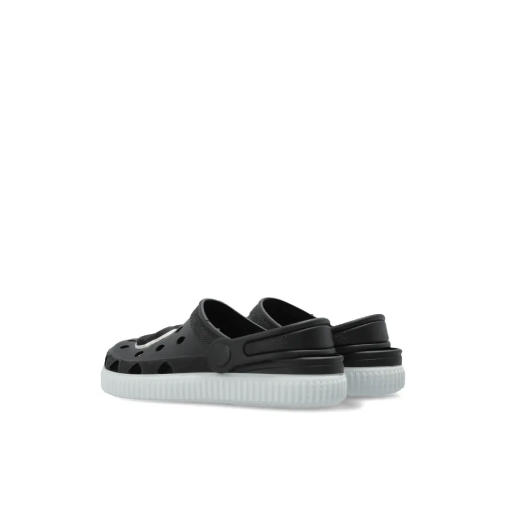 Sandaler^Dolce & Gabbana Rubber Slip-Ons with DG Logo Sort
