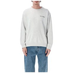 Trøjer|Sweatshirts<Sporty & Rich Run Club Crewneck Grå