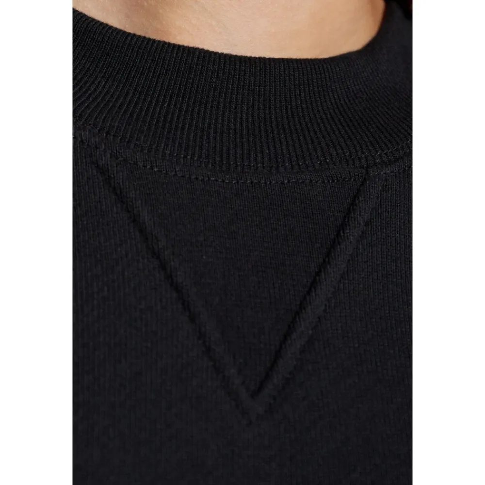 Sweatshirts^Victoria Beckham Rund hals sweatshirt Sort